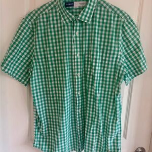 Old Navy Green Checkered Men's Shirt